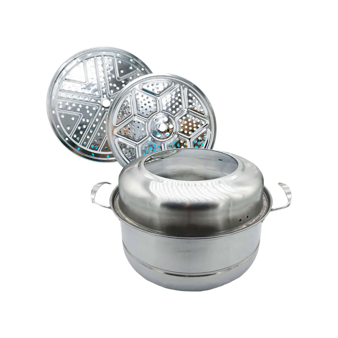 A00385 VAPORERA DE ACERO INOXIDABLE 2 CAPAS