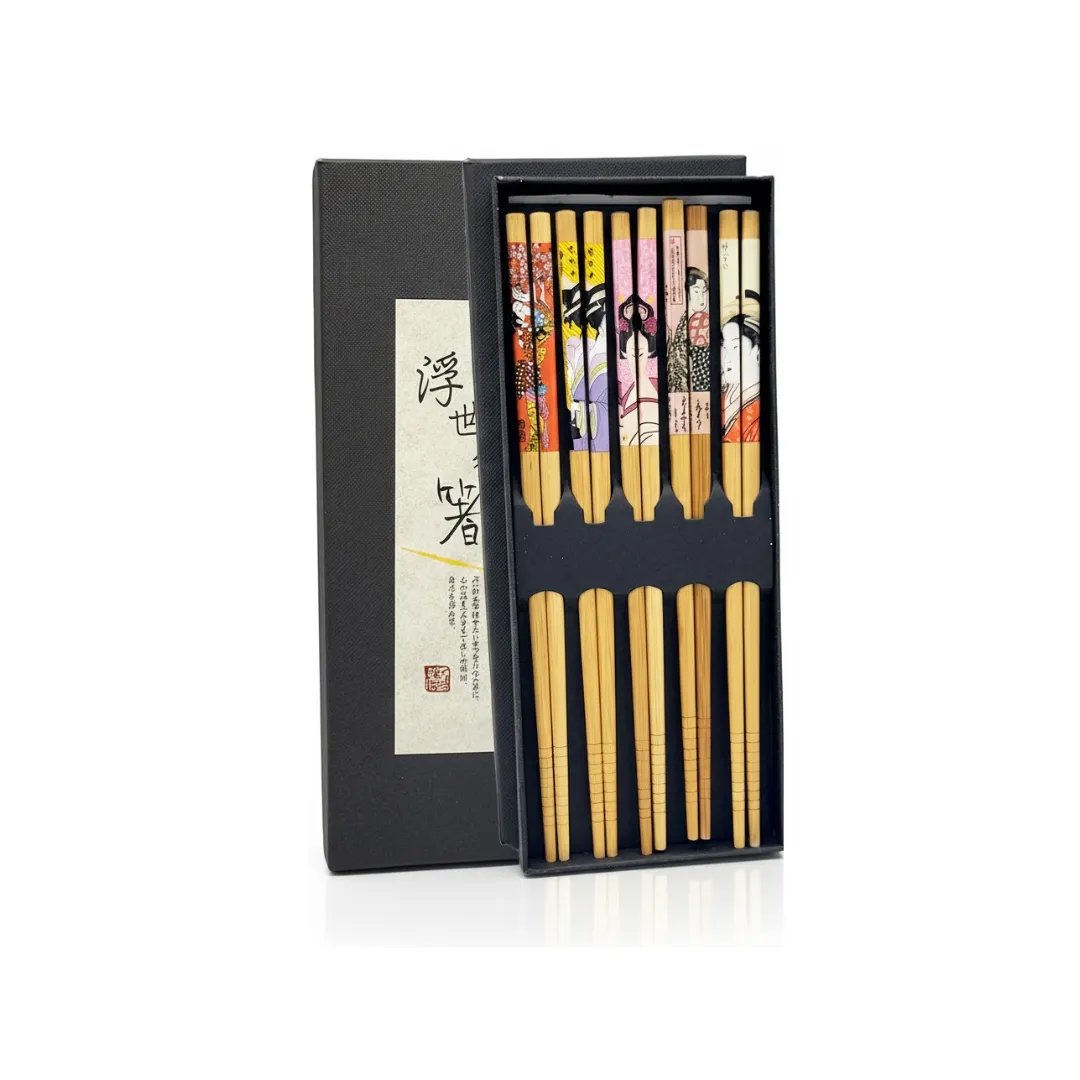 CHOPSTICKS SET 5 PARES A03698