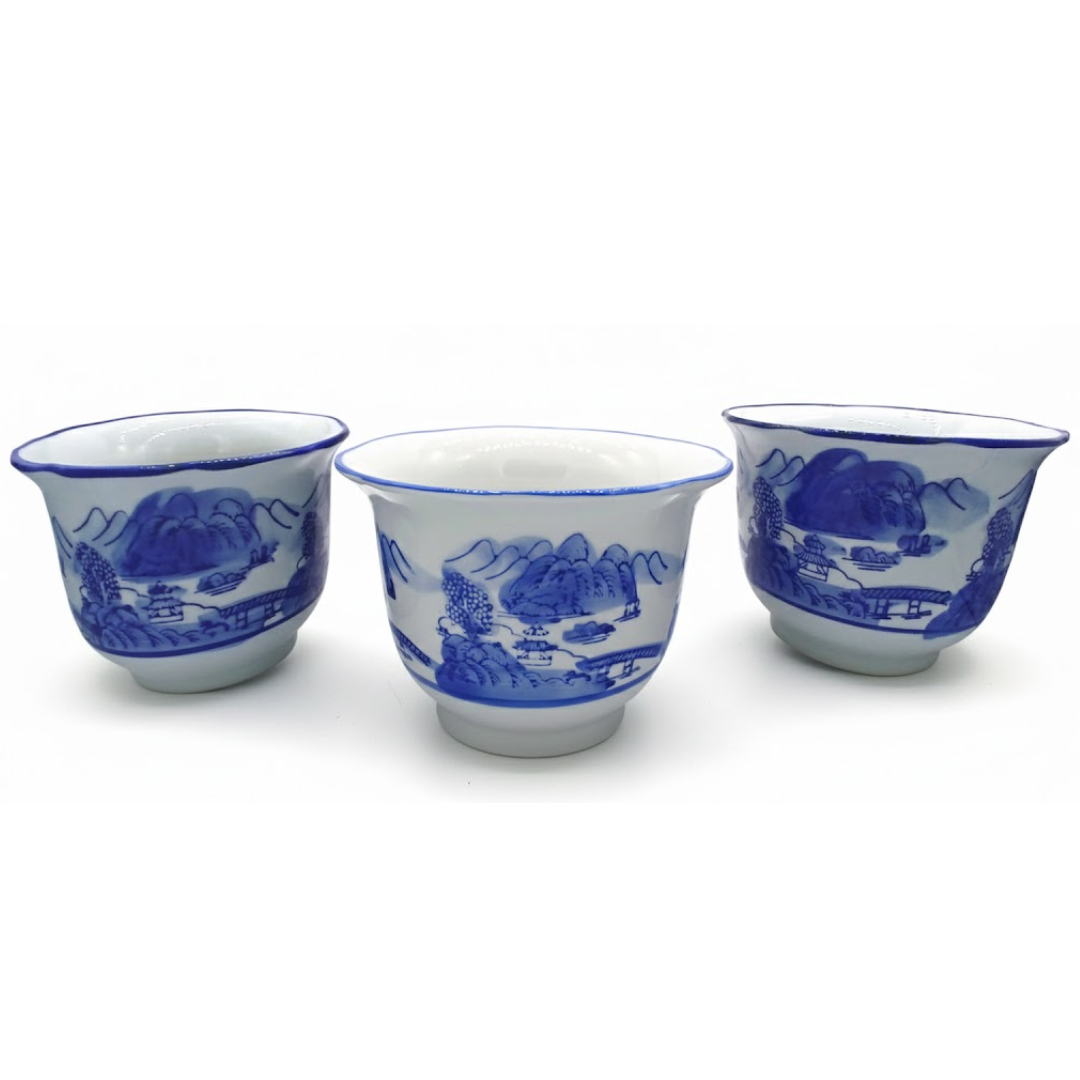 MACETERO OCTAGONAL 18.2 CM 3PCS A04428