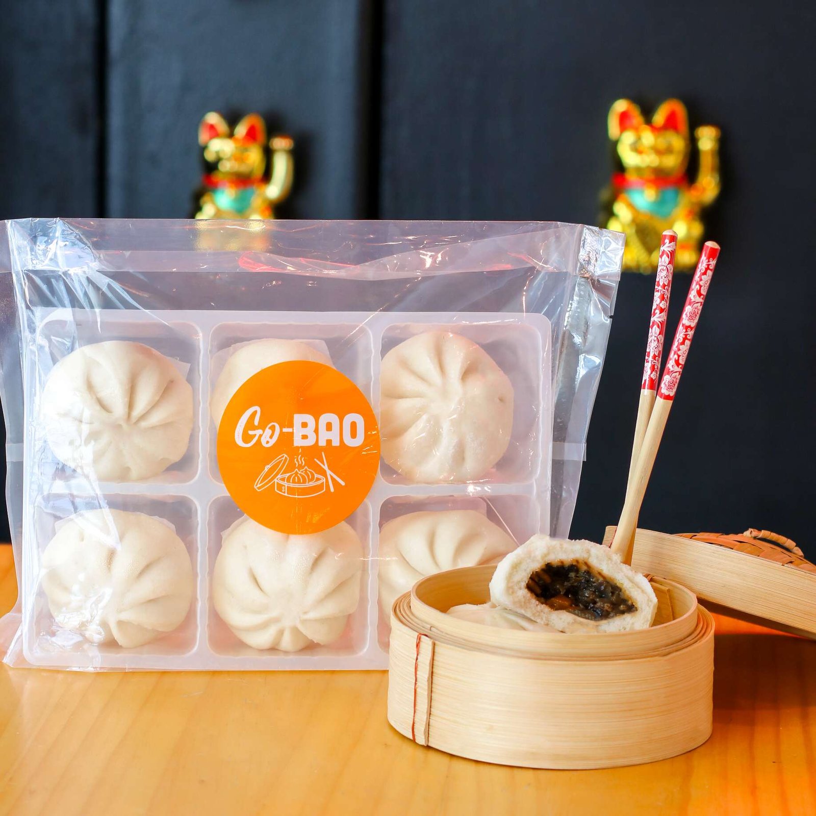 SIX PACK VEGAN BBQ BAO A04087