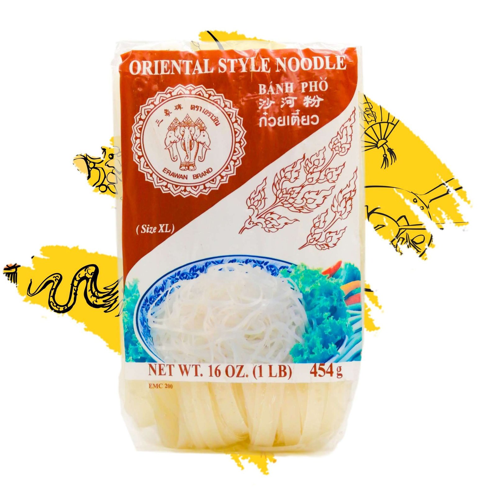 FIDEO DE ARROZ XL 1LB A00043