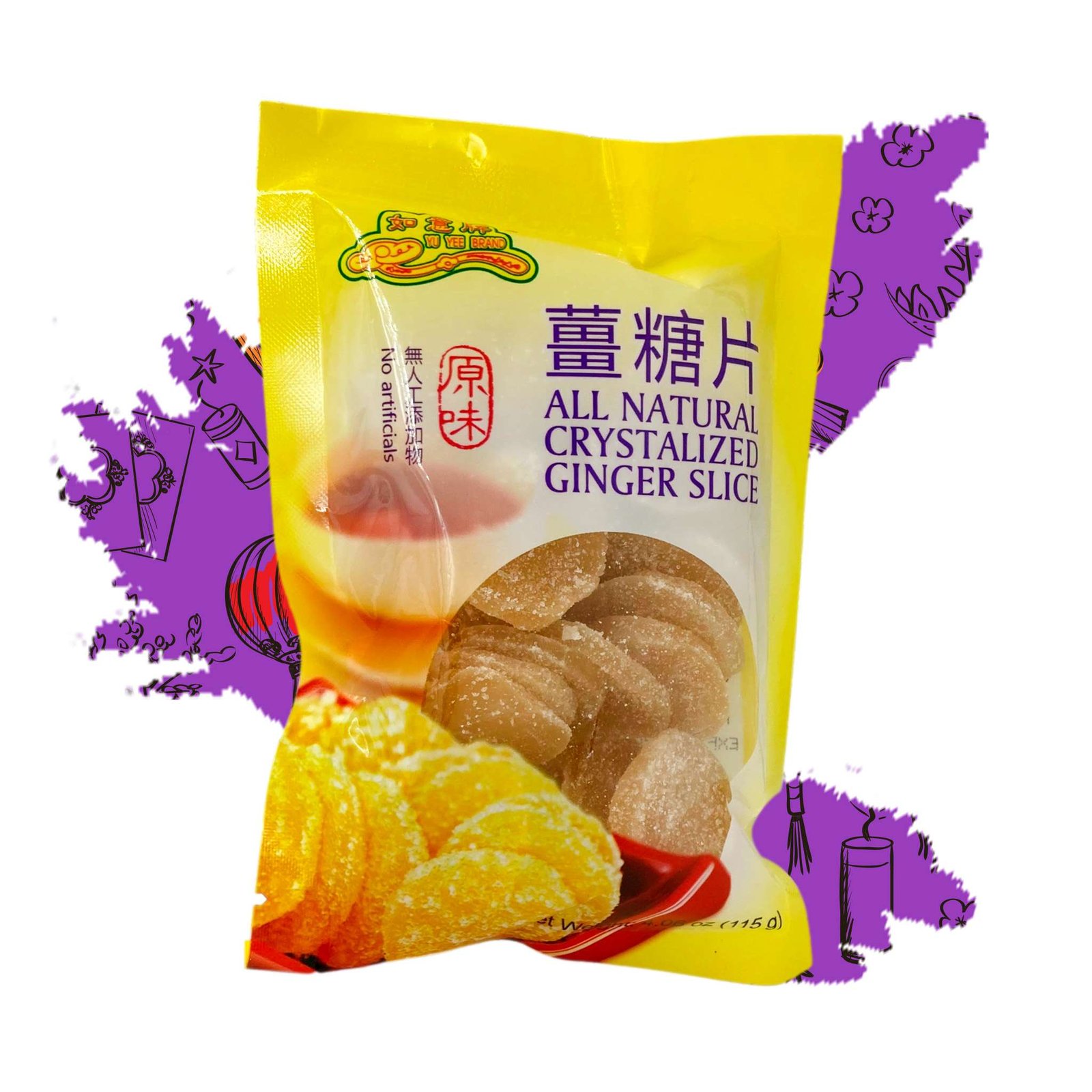 JENGIBRE CRISTALIZADO 4.06OZ A00072