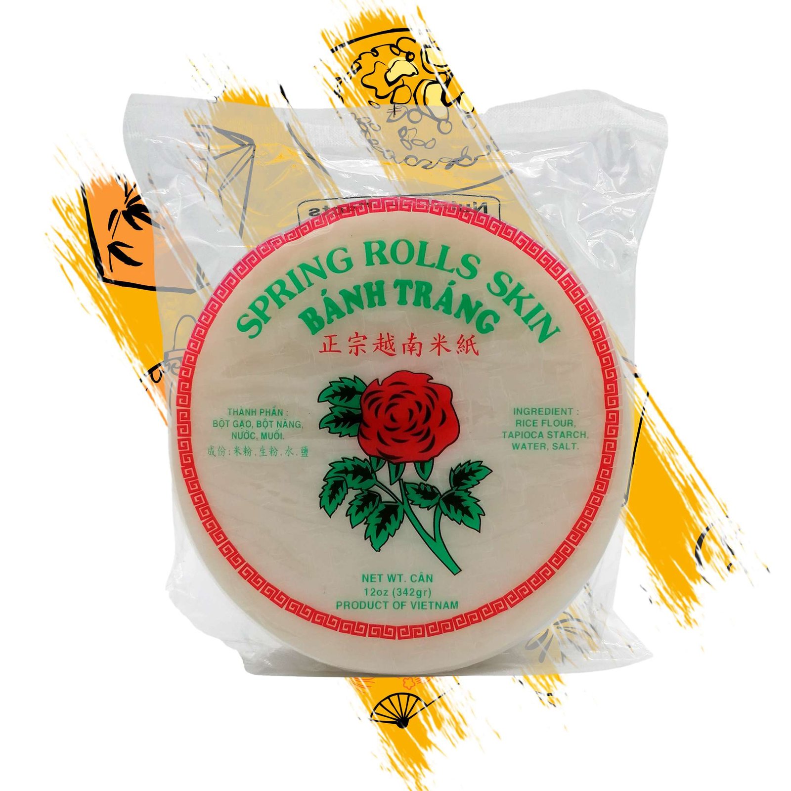 PAPEL DE ARROZ 16CM 12OZ A00098