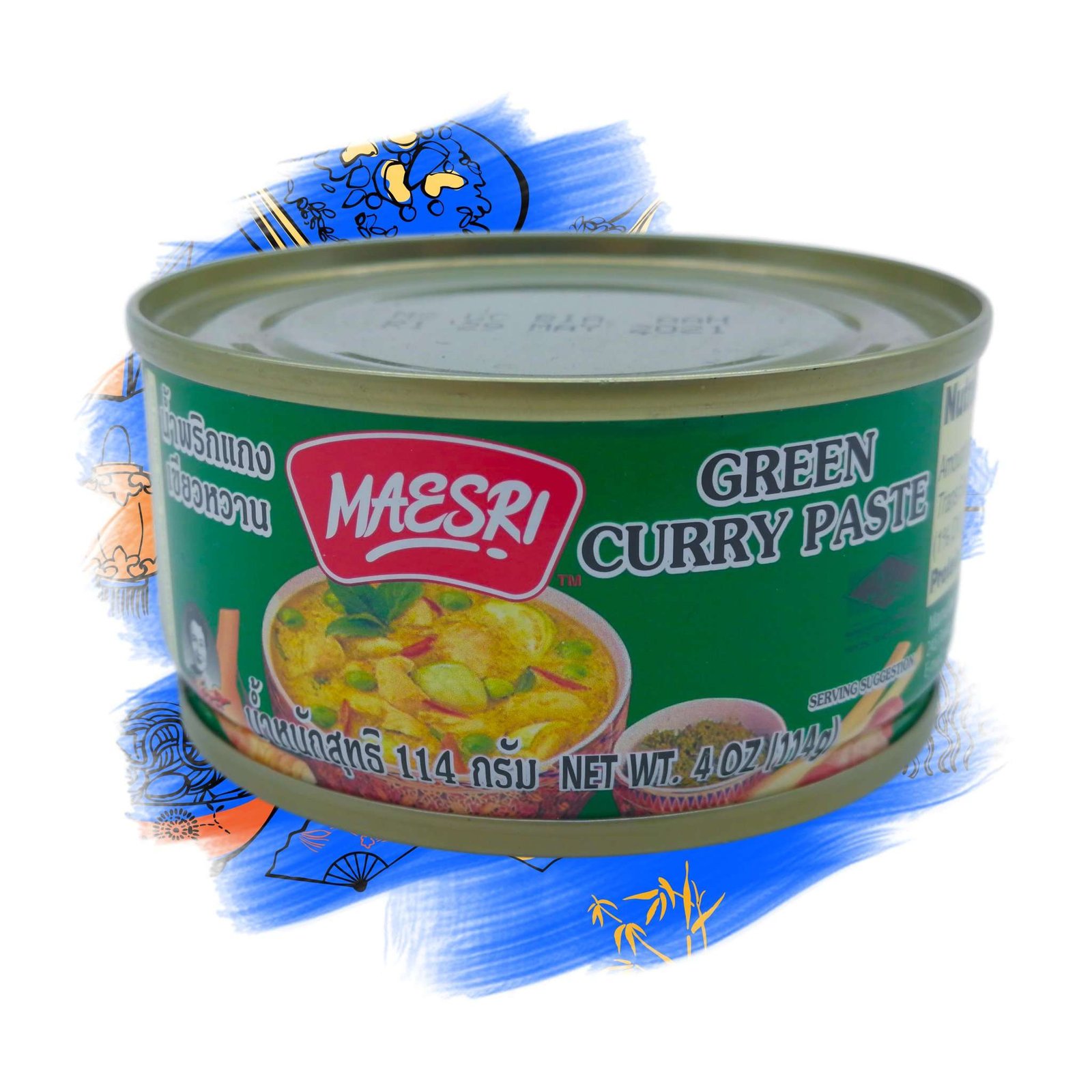 PASTA DE CURRY VERDE 4OZ A00106