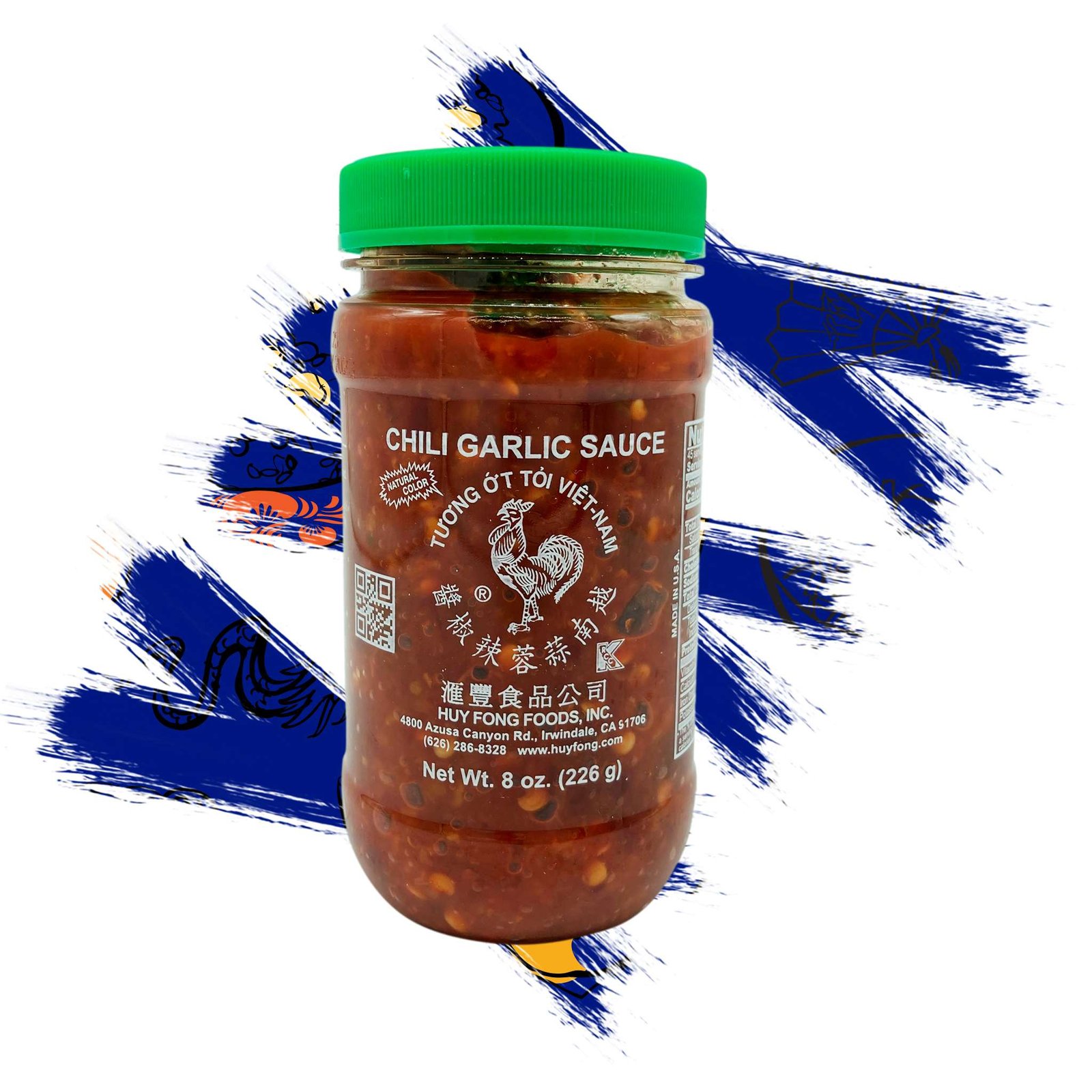 SALSA PICANTE CON AJO 8OZ A00135