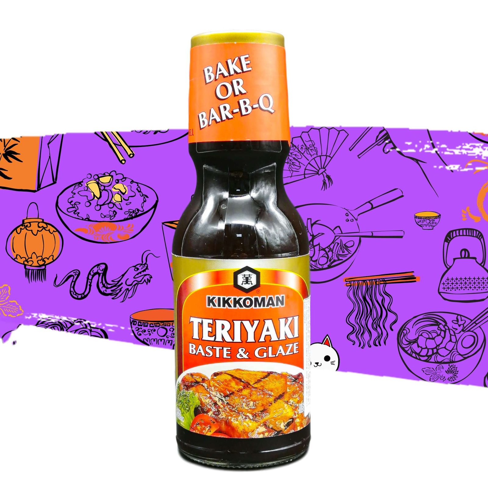 SALSA TERIYAKI GLAZE 12OZ KK A00161