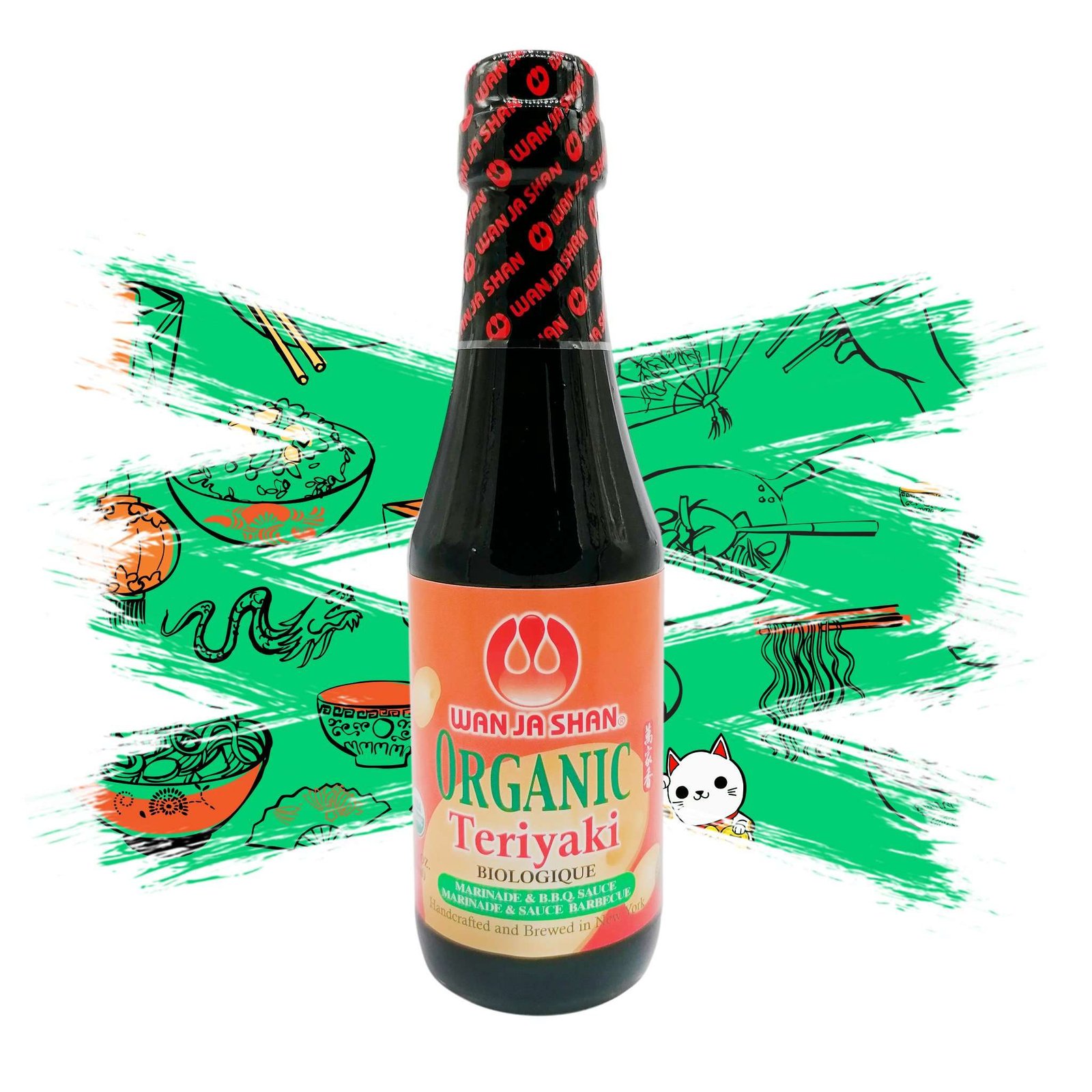 SALSA TERIYAKI ORGANICA 10OZ A00163