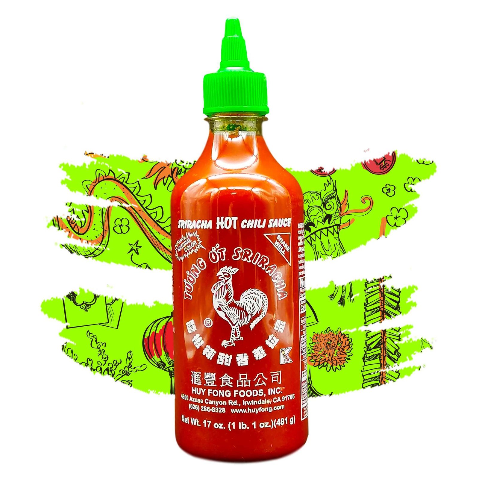 SRIRACHA 17OZ A00165