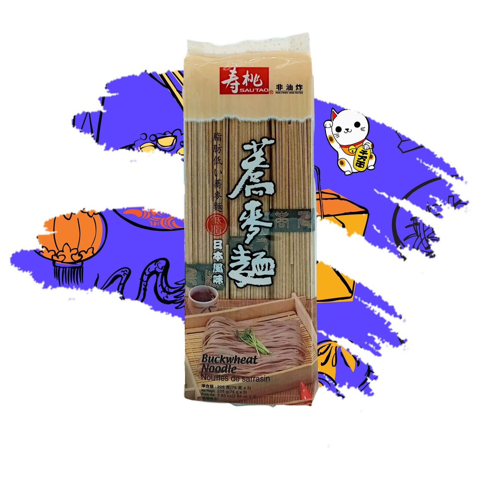 FIDEO SOBA 225G A00237