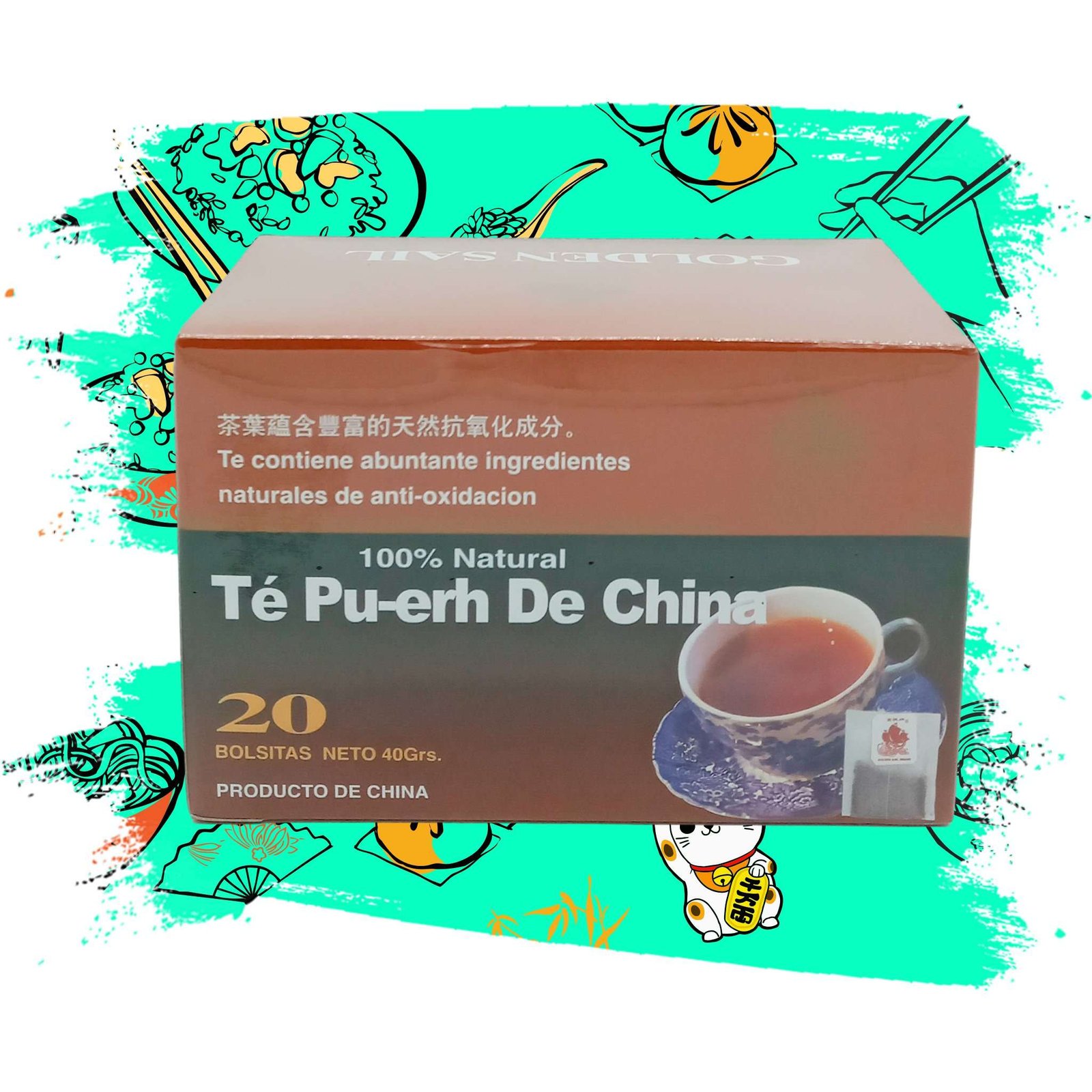 TE PU ERH 40G A00339