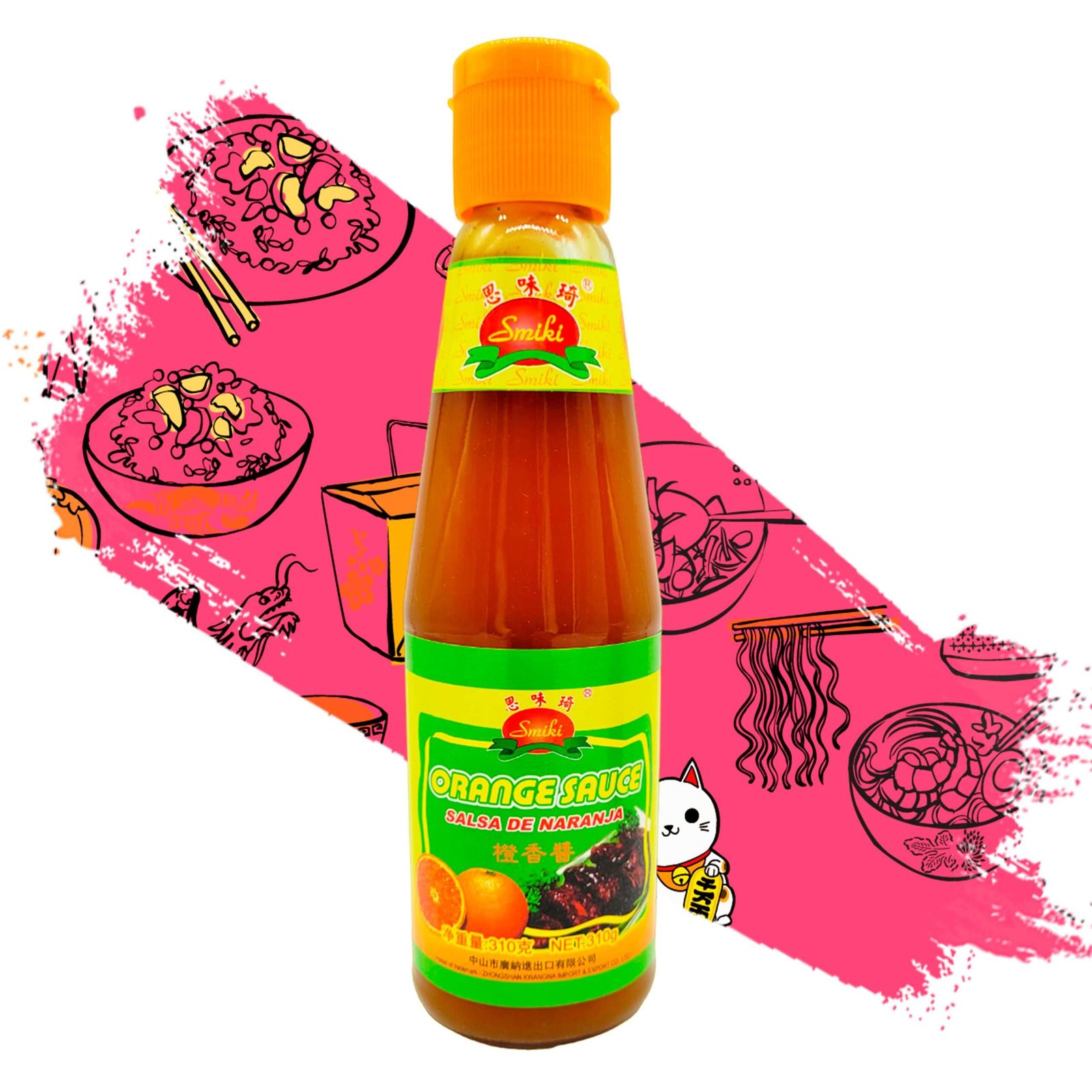 SALSA NARANJA 310G A00519