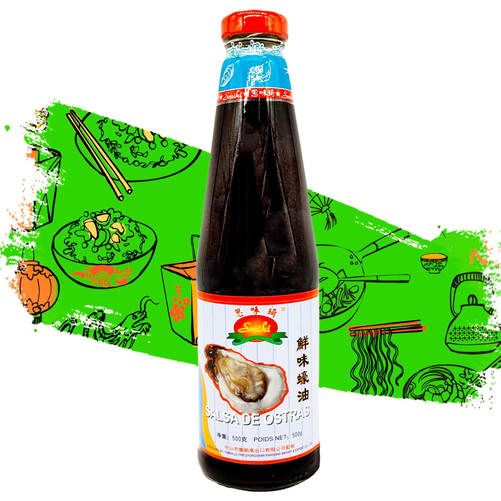 SALSA OSTRAS 500G A00522