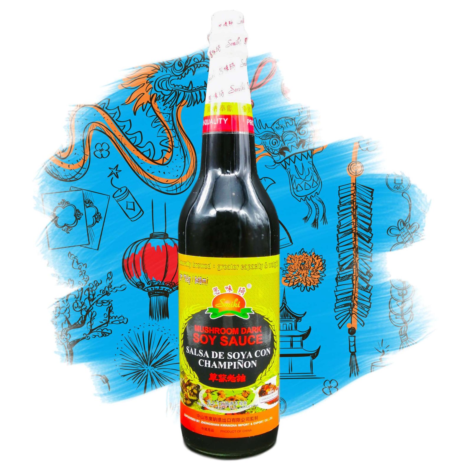 SALSA DE SOYA CON CHAMPIÑON 795G A00535