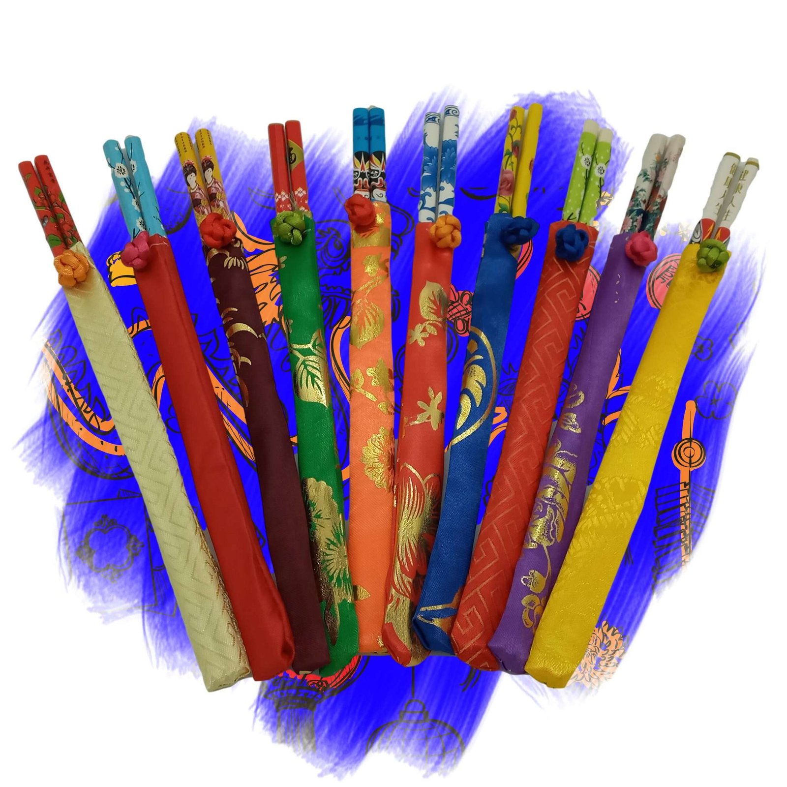 PALILLOS CON ESTUCHE (1 PAR) A01028