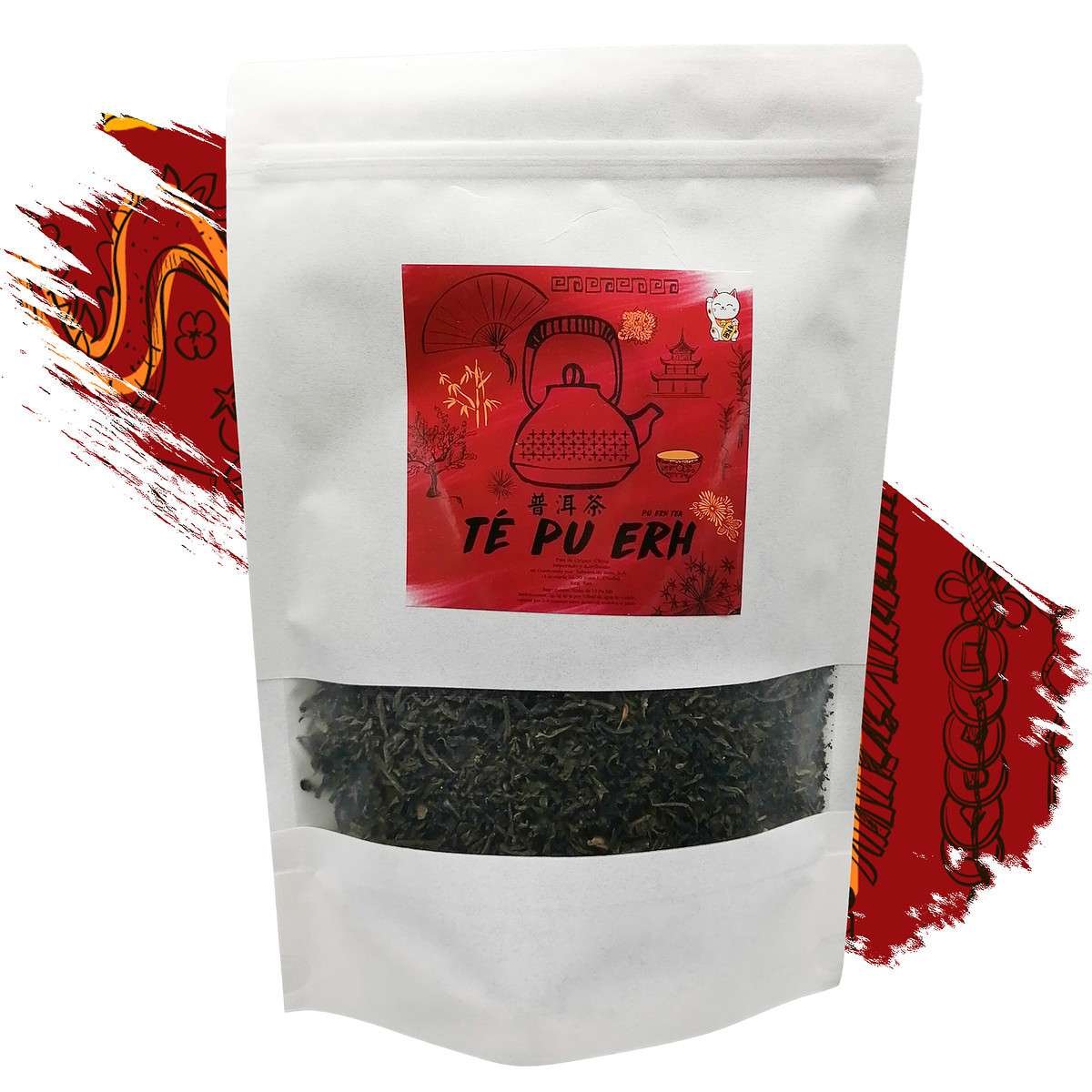 TE PU ERH EN HOJA 1/2LB A01610