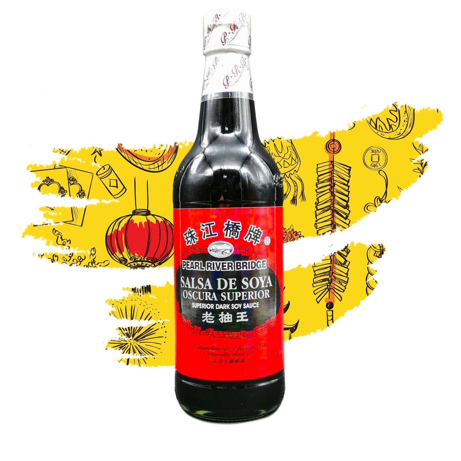 SALSA SOYA SUPERIOR OSCURA 500ML A01785
