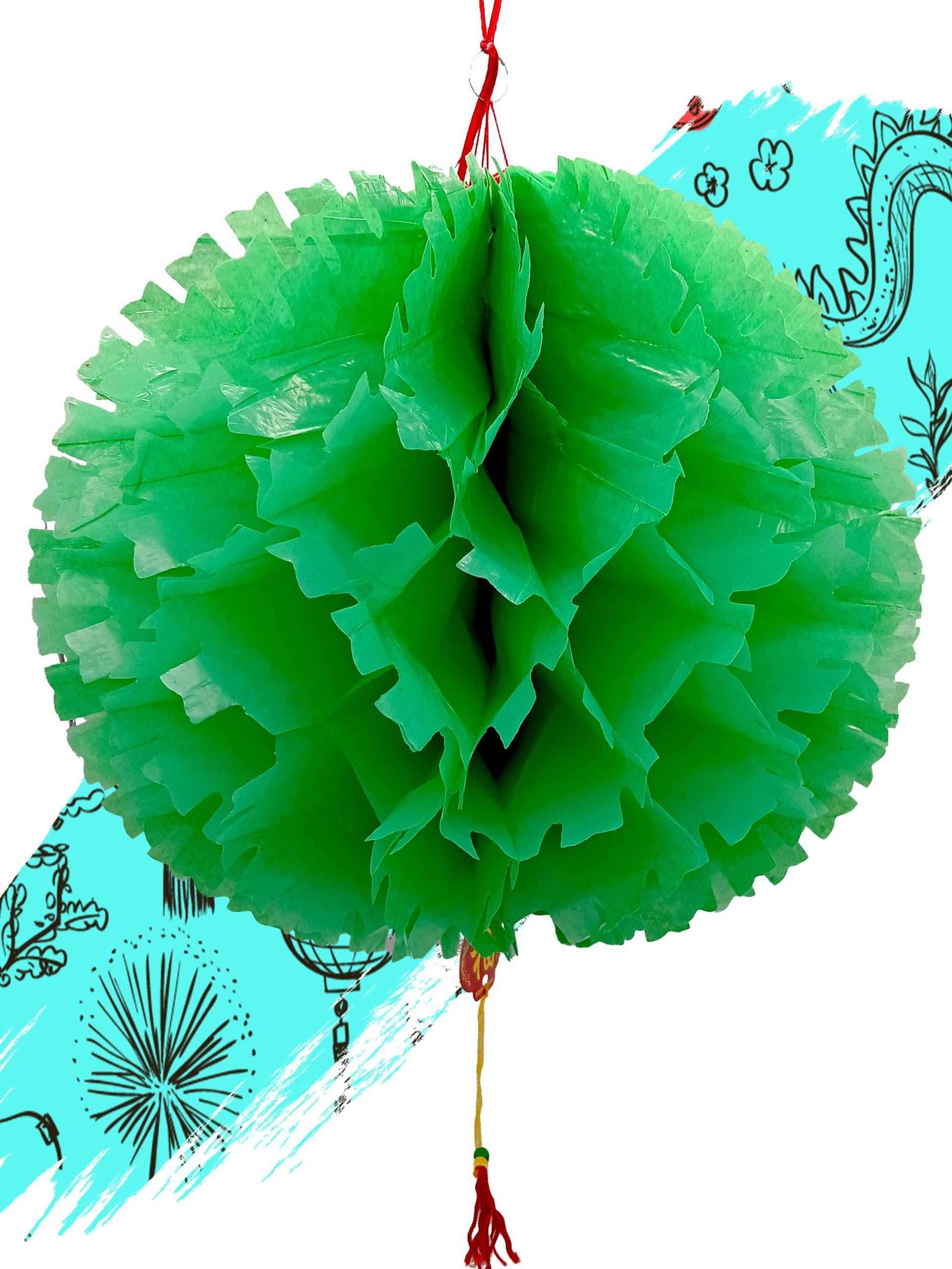 LAMPARA DE PAPEL 36CM A02128