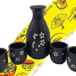 SET SAKE NEGRO 5PCS A02357