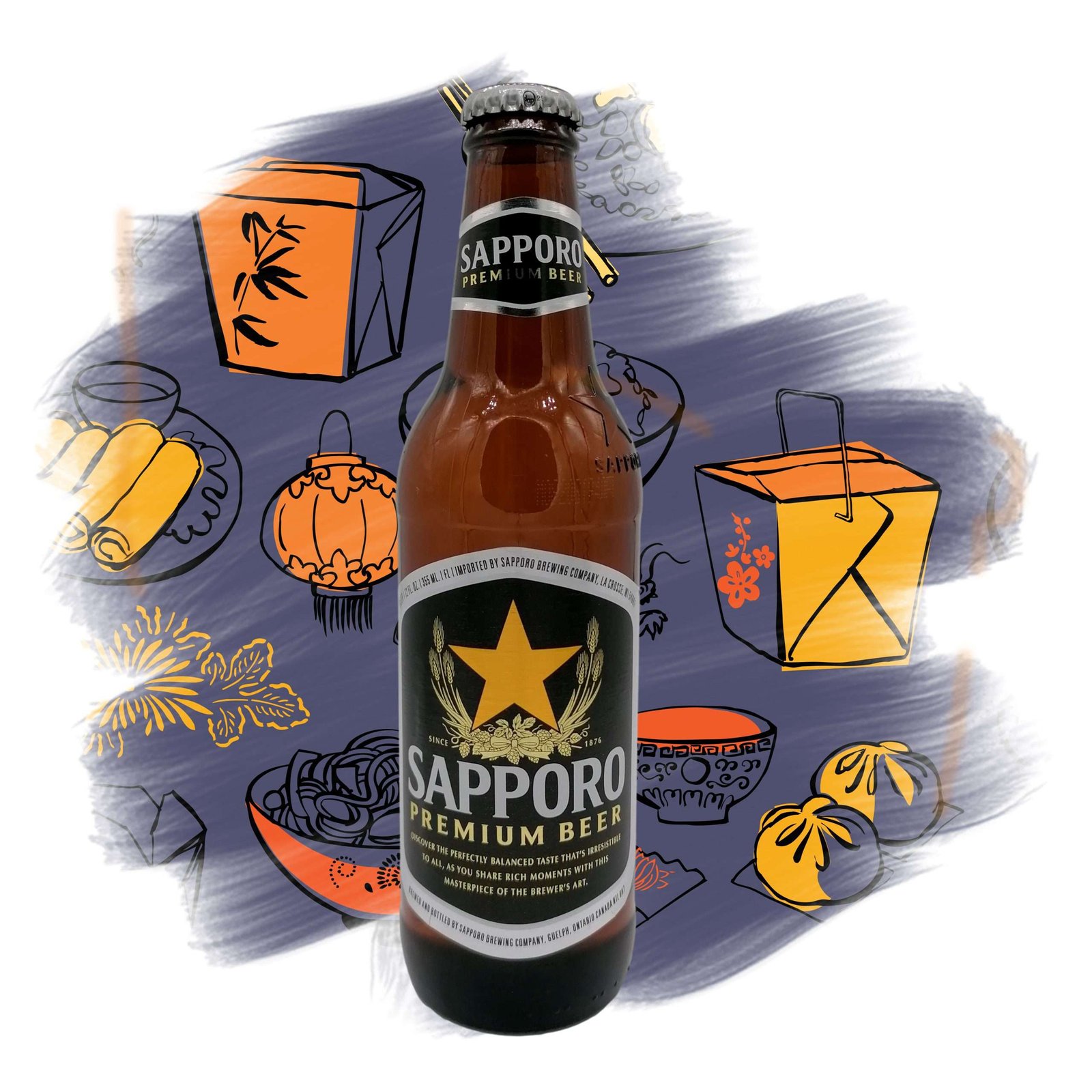 CERVEZA SAPPORO 12OZ