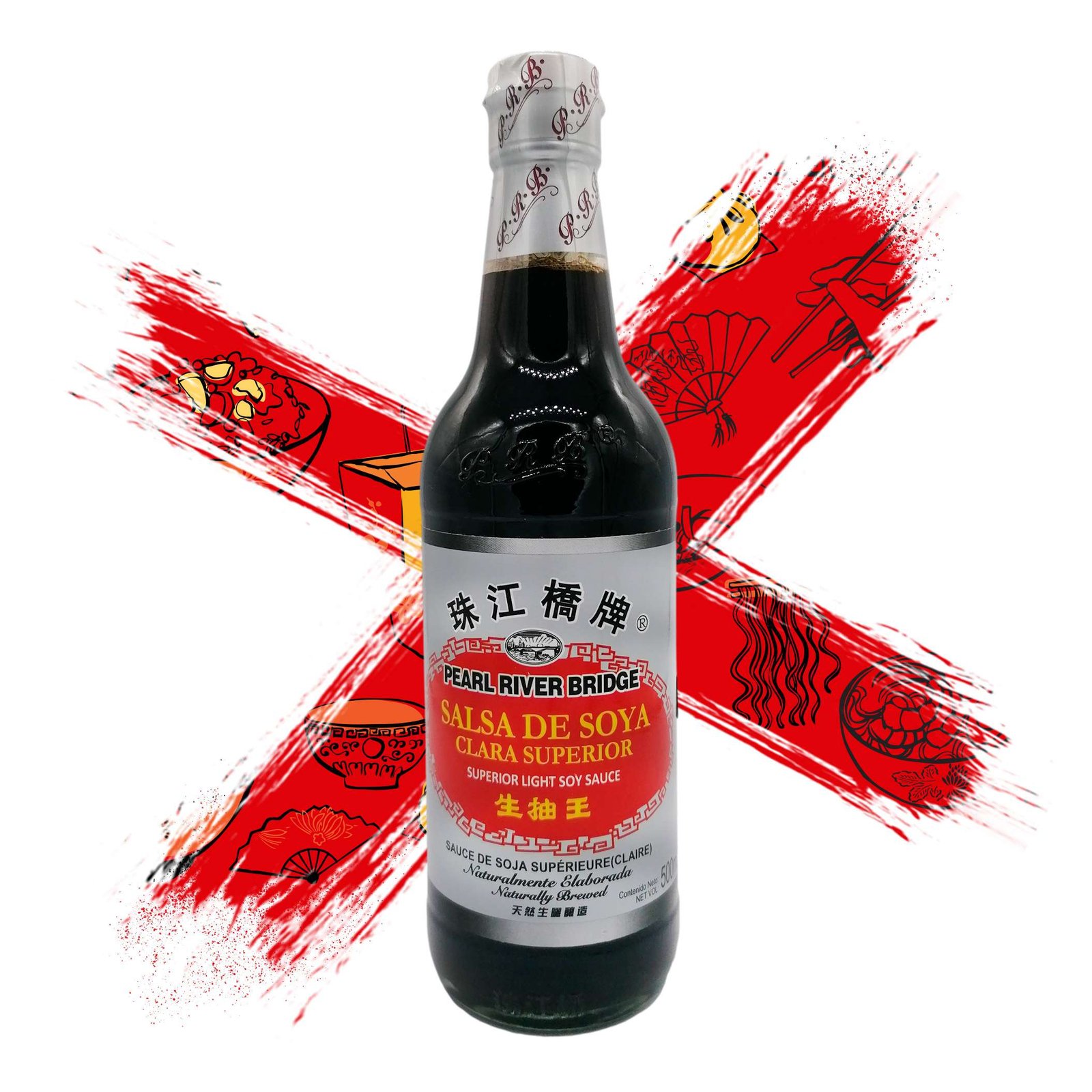 SALSA SOYA CLARA EP 500ML A02541