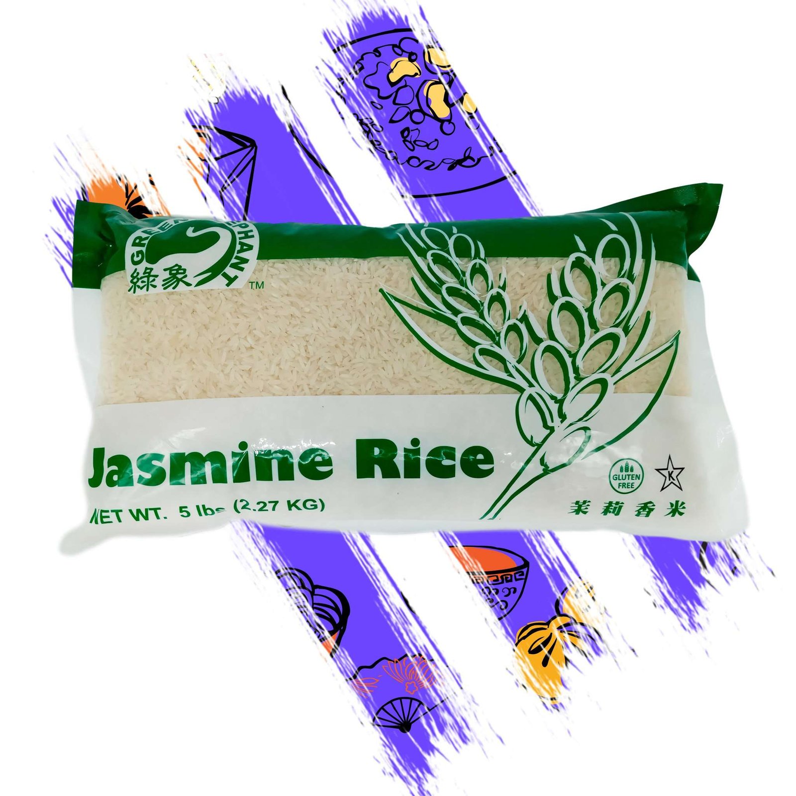 ARROZ JAZMIN 5LBS GE A03847