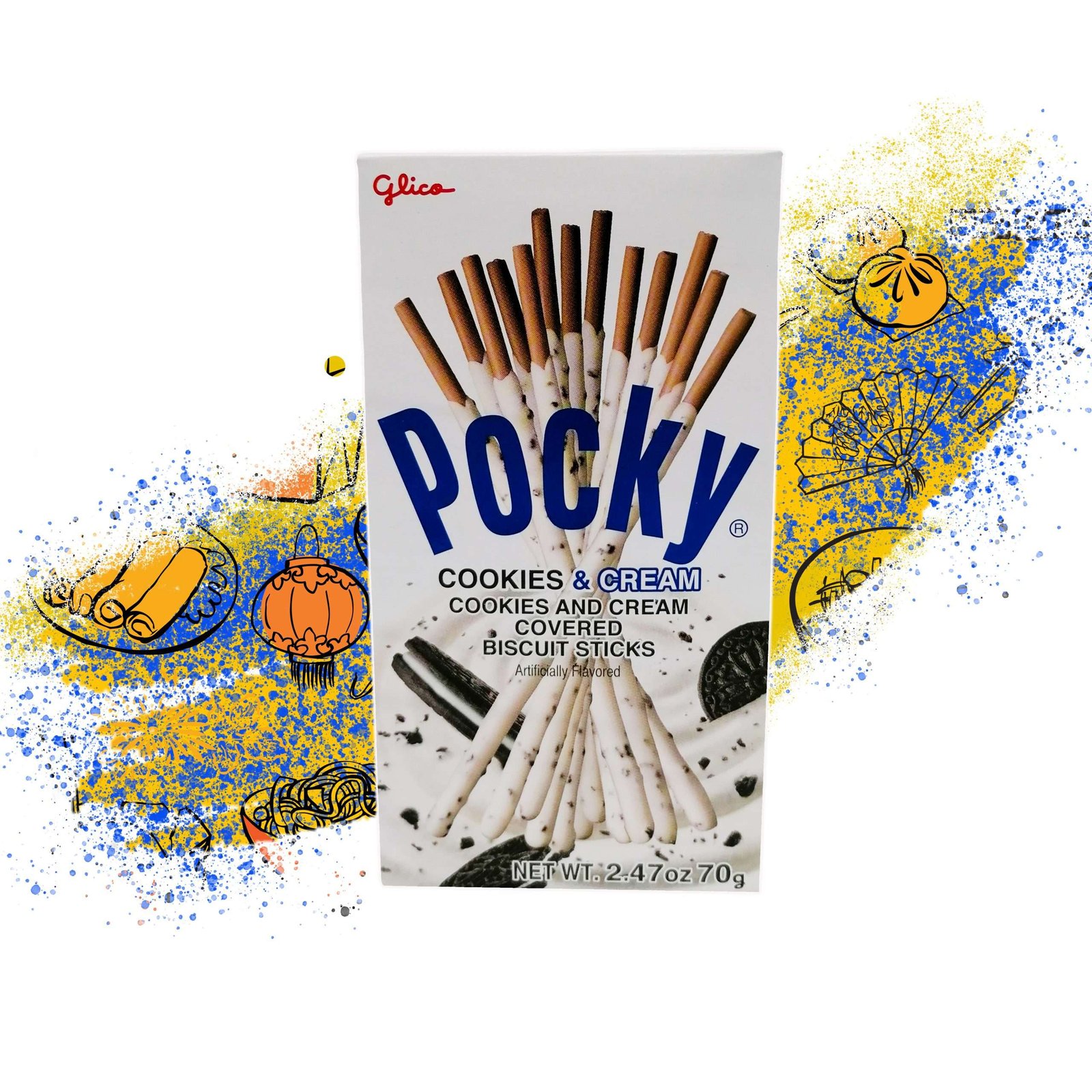 POCKY CREMA Y GALLETA 70G A03854