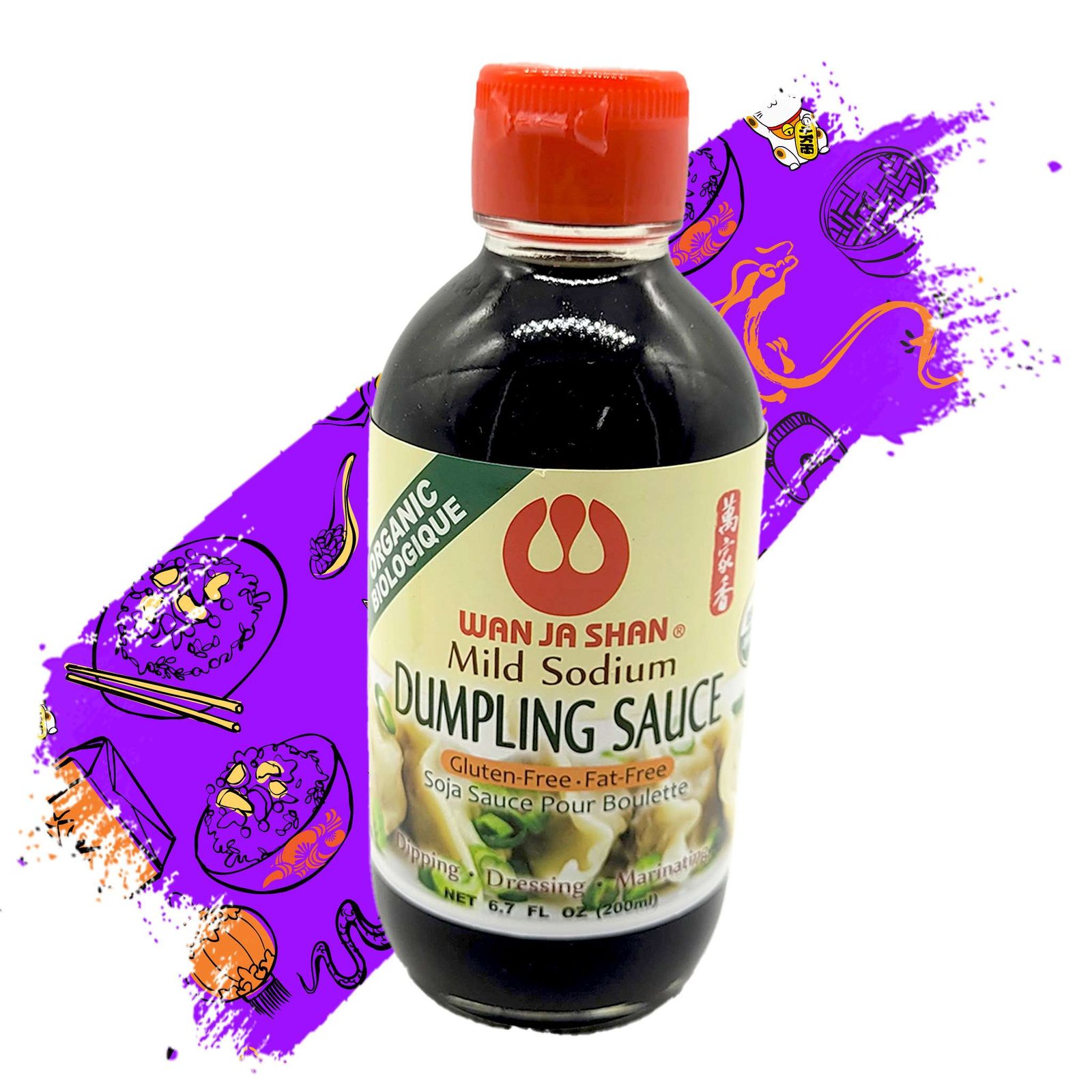 SALSA PARA DUMPLING GLUTEN FREE ORGANICA 200ML A04248