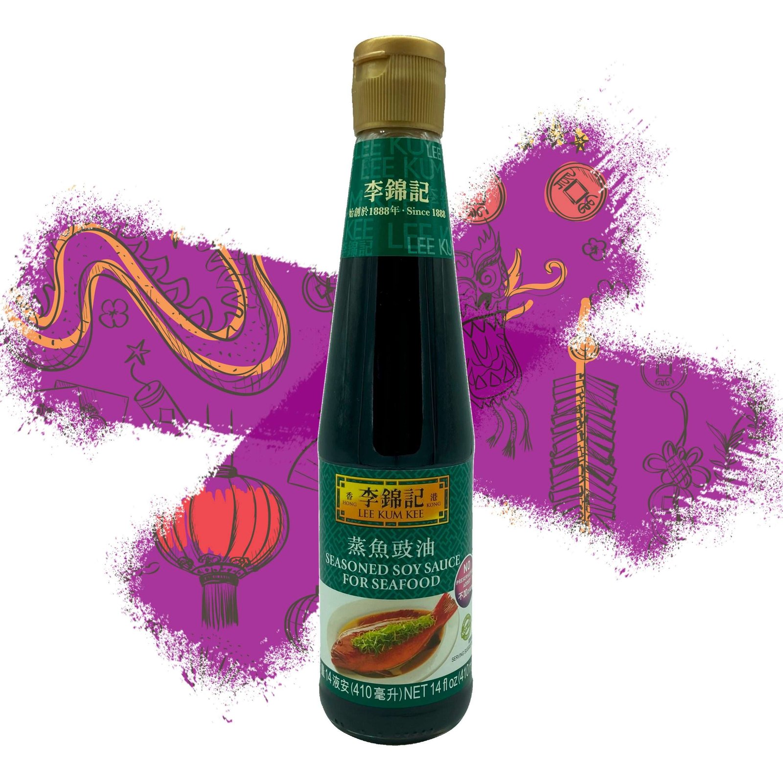 SALSA SOYA PARA MARISCO 14 OZ A04444