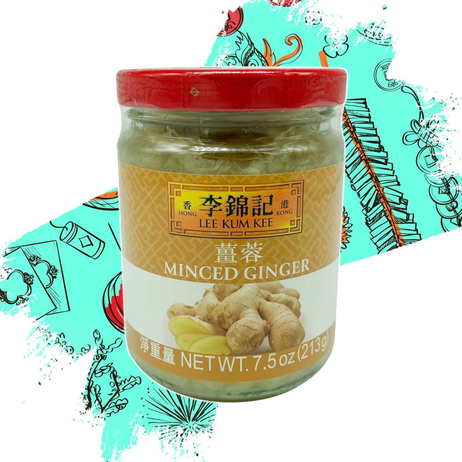 JENGIBRE PICADO 7.5OZ A04445